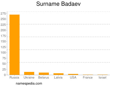 Surname Badaev