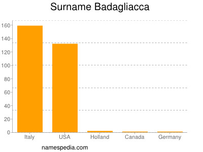 Surname Badagliacca