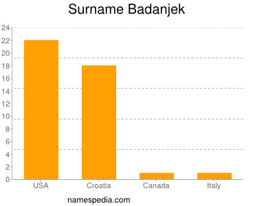 Surname Badanjek