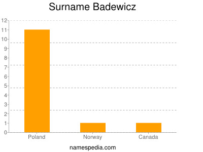 Surname Badewicz