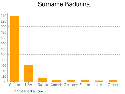 Surname Badurina