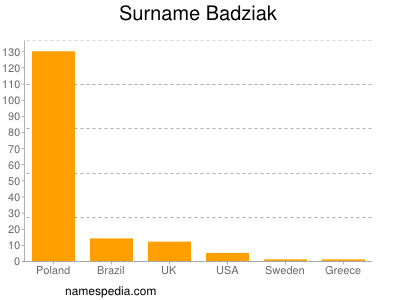 Surname Badziak