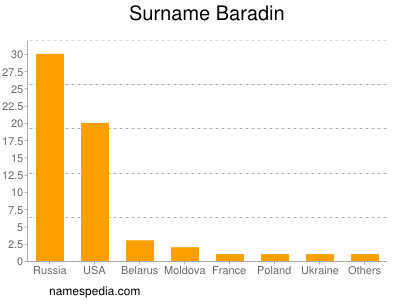 Surname Baradin