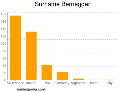 Surname Bernegger