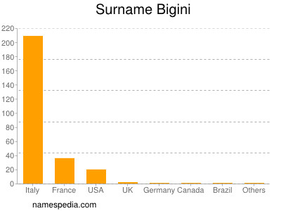 Surname Bigini