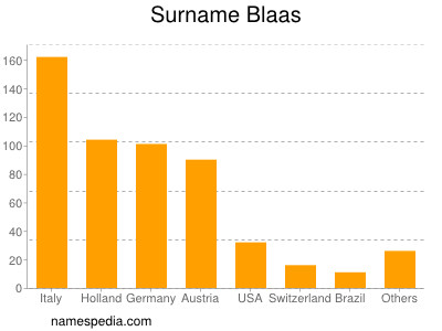 Surname Blaas