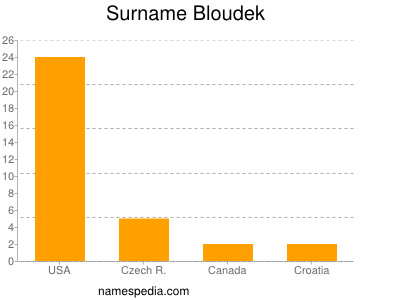 Surname Bloudek