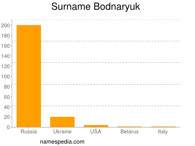 Surname Bodnaryuk