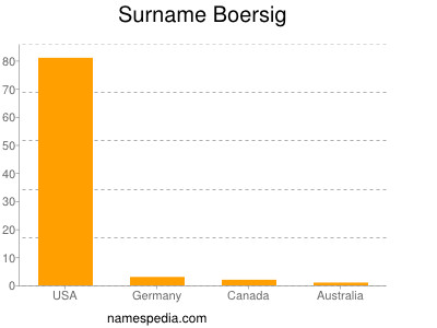 Surname Boersig