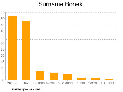 Surname Bonek