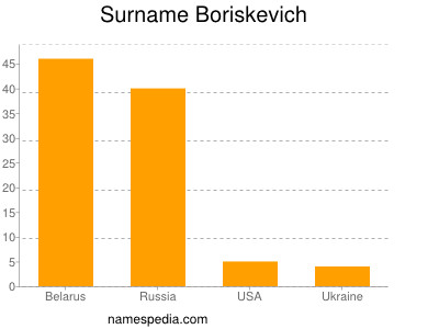 Surname Boriskevich