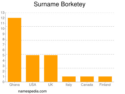 Surname Borketey