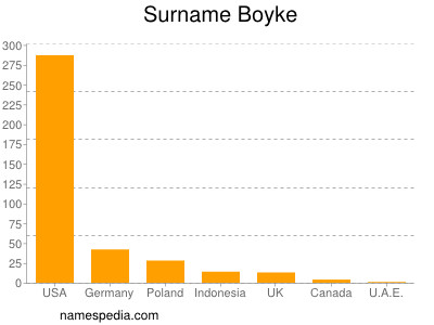 Surname Boyke