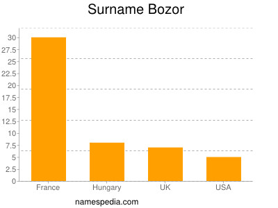Surname Bozor