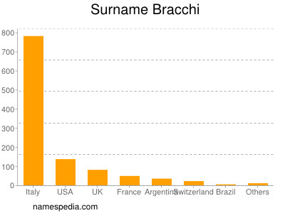 Surname Bracchi