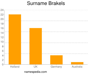 Surname Brakels