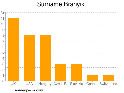 Surname Branyik
