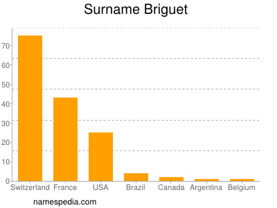 Surname Briguet