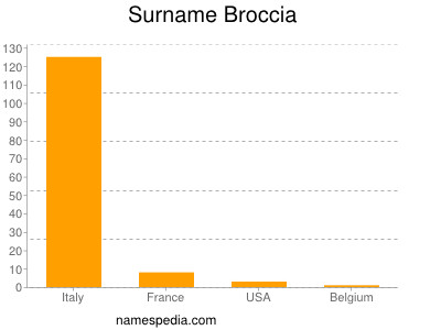 Surname Broccia