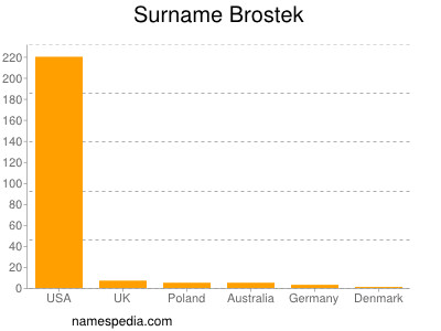 Surname Brostek
