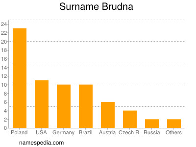 Surname Brudna