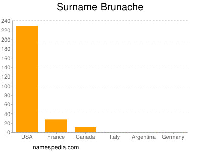 Surname Brunache