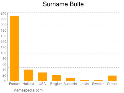 Surname Bulte
