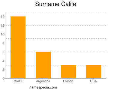 Surname Calile
