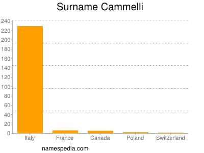 Surname Cammelli