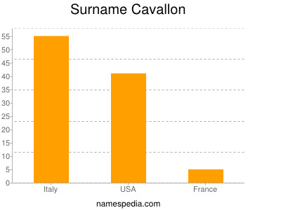 Surname Cavallon