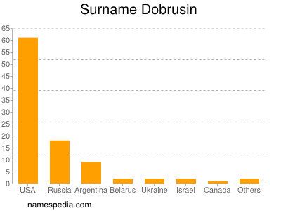Surname Dobrusin