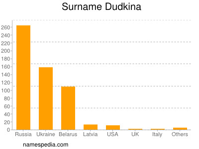 Surname Dudkina