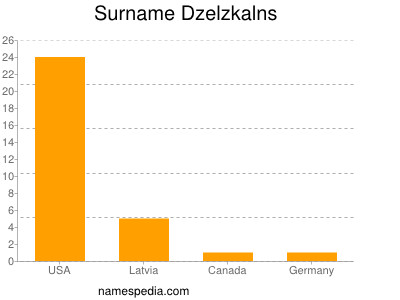 Surname Dzelzkalns