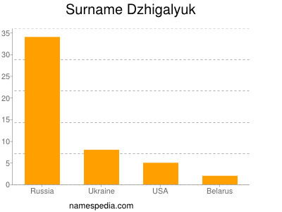 Surname Dzhigalyuk