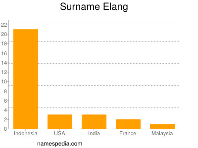 Surname Elang
