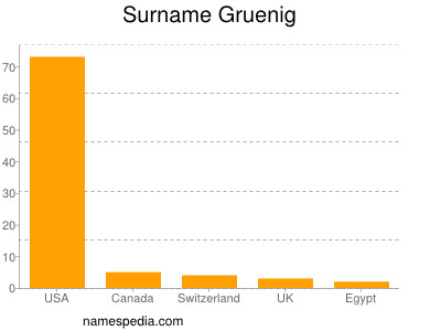 Surname Gruenig