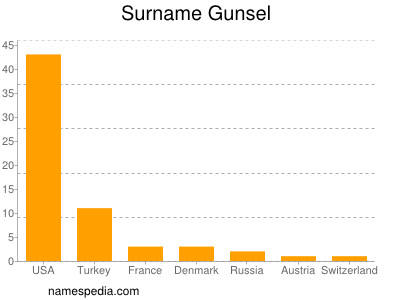 Surname Gunsel