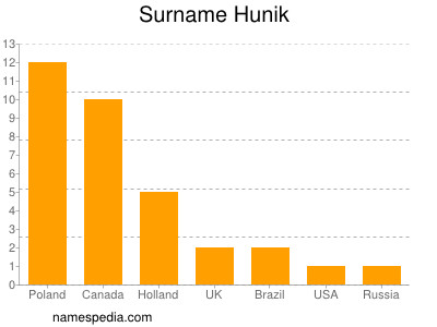 Surname Hunik