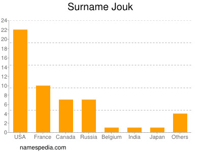 Surname Jouk