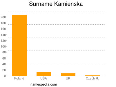 Surname Kamienska
