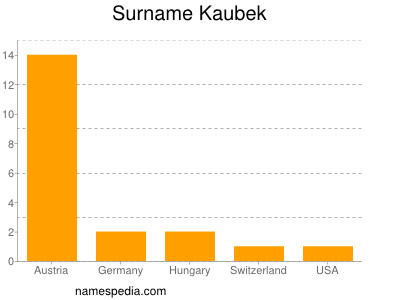 Surname Kaubek