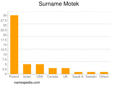 Surname Motek