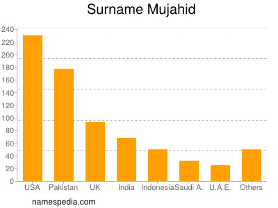 Surname Mujahid