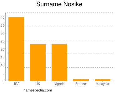 Surname Nosike