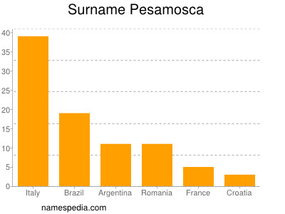 Surname Pesamosca