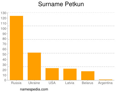 Surname Petkun