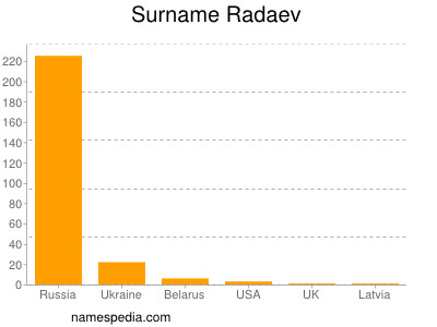 Surname Radaev