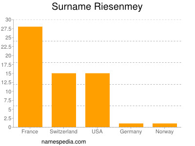 Surname Riesenmey