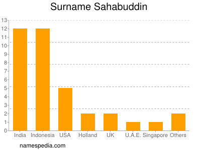 Surname Sahabuddin