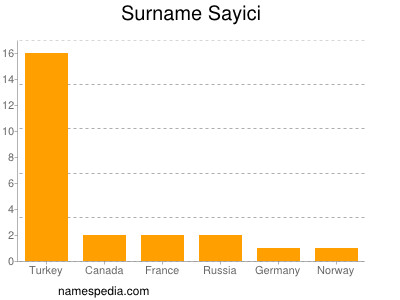 Surname Sayici